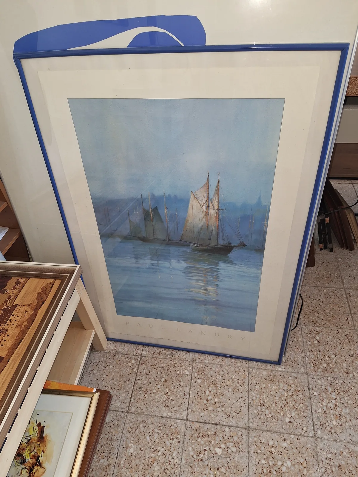 Hajót ábrázoló fali kép 71x102cm. bei Bútorsarok in Letenye